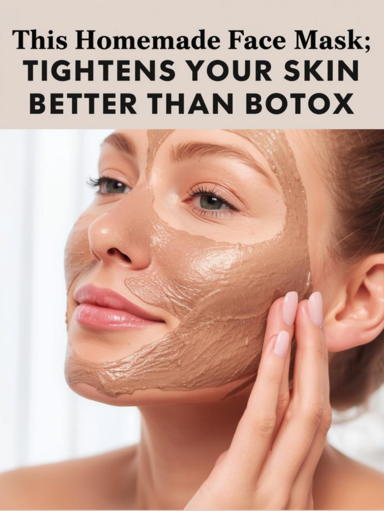 This Homemade Face Mask Tightens Your Skin Better Than Botox