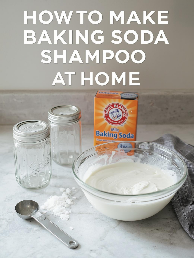 How to Make Baking Soda Shampoo at Home: 7 Recipes for Every Hair Type