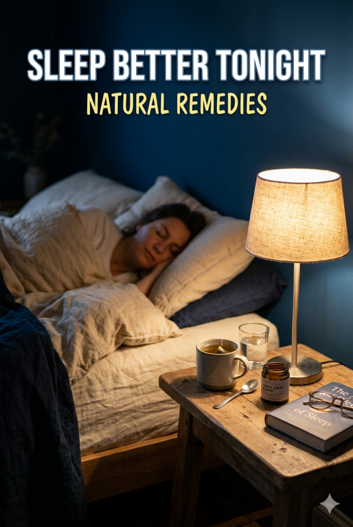 Natural Remedies to Help You Sleep Better Tonight