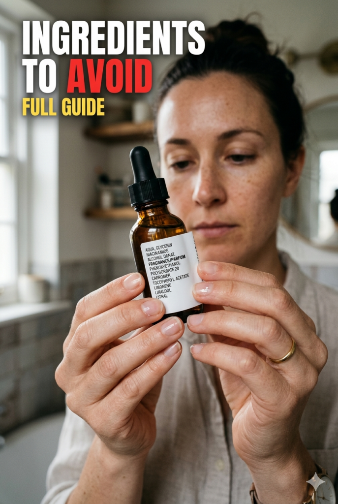 Skincare Ingredients to Avoid (Full Guide)