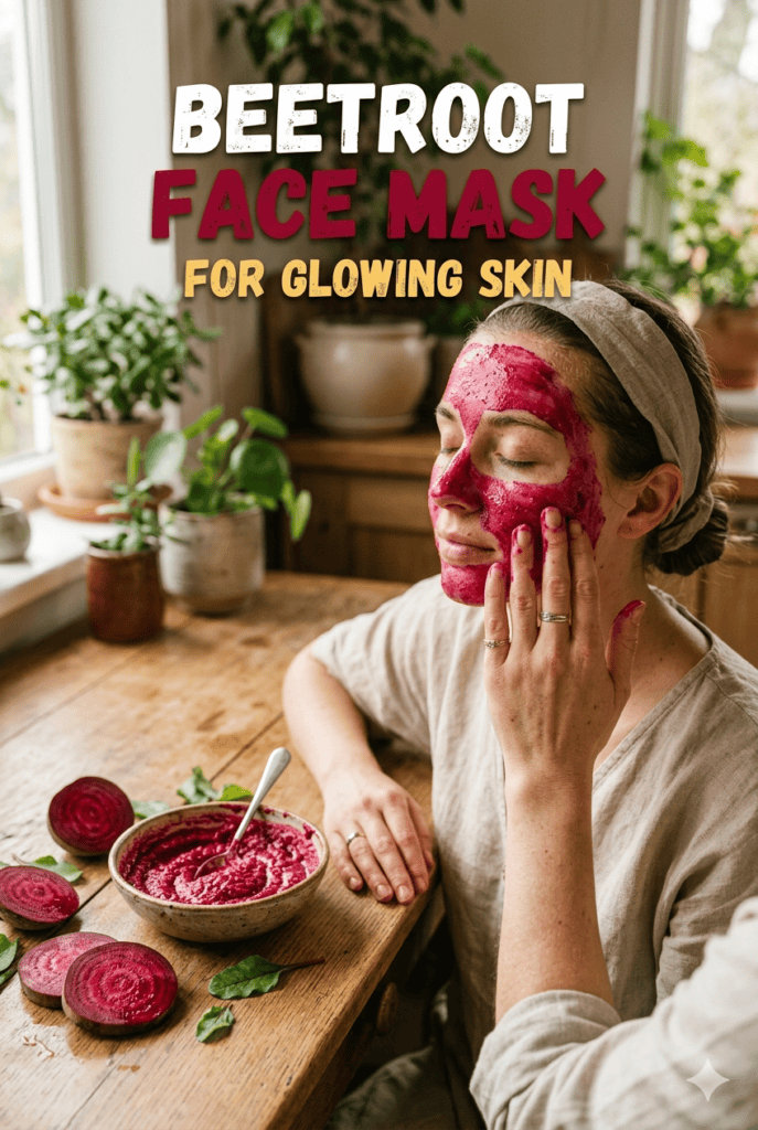 Beetroot Face Mask for Glowing Skin