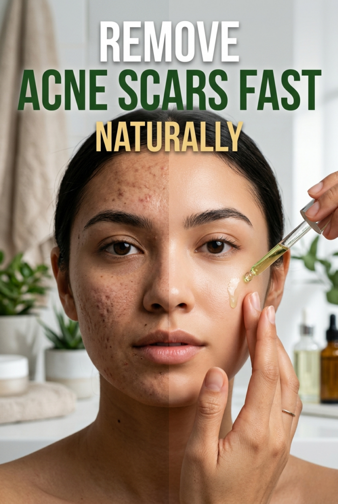 How to Get Rid of Acne Scars Naturally and Fast