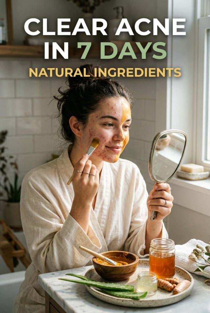 How to Clear Acne in 7 Days With Natural Ingredients