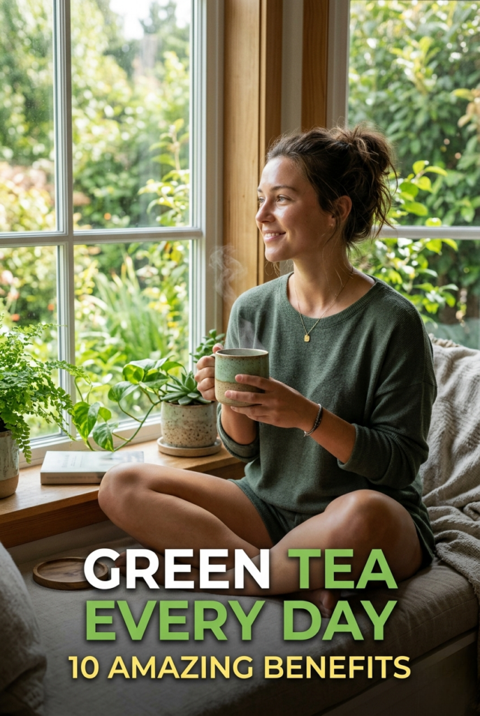 10 Amazing Benefits of Drinking Green Tea Every Day