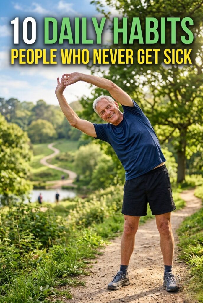 10 Daily Habits of People Who Never Get Sick