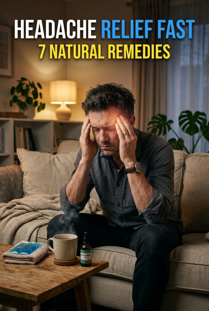 7 Natural Remedies for Headaches That Work Instantly