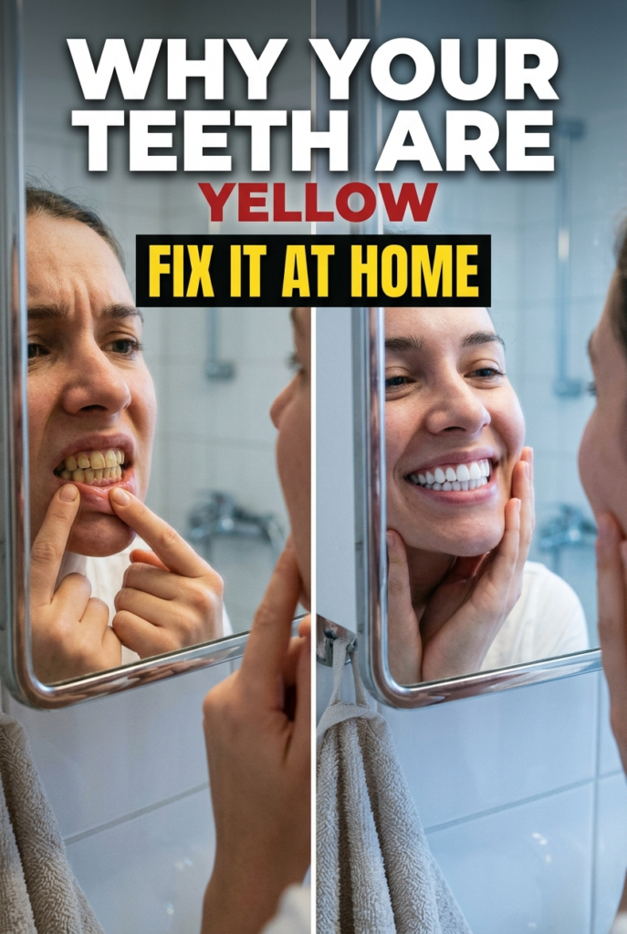 The Real Reason Your Teeth Are Yellow and How to Fix It at Home