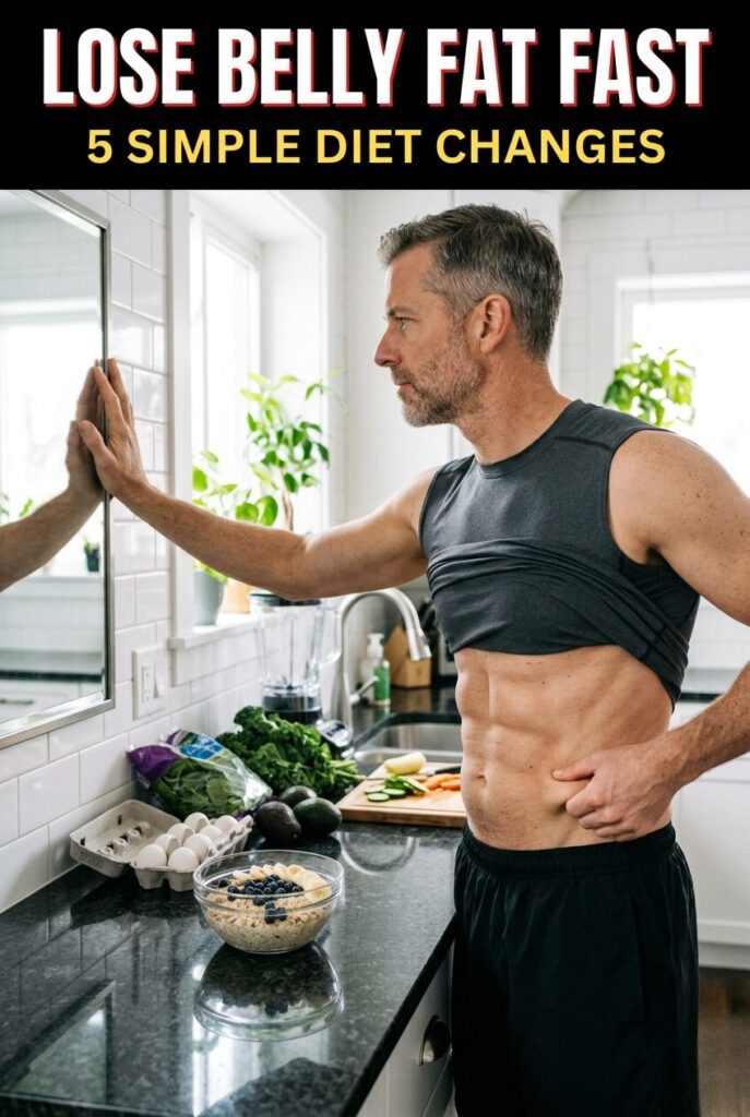 How to Lose Belly Fat Fast With These 5 Simple Diet Changes