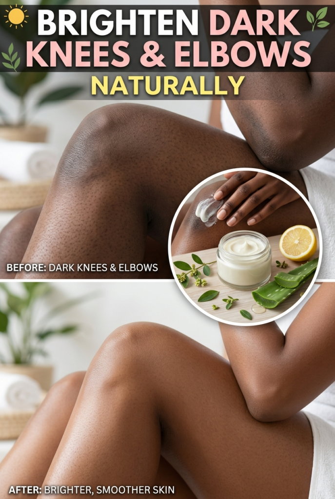 How to Get Rid of Dark Knees and Elbows Naturally