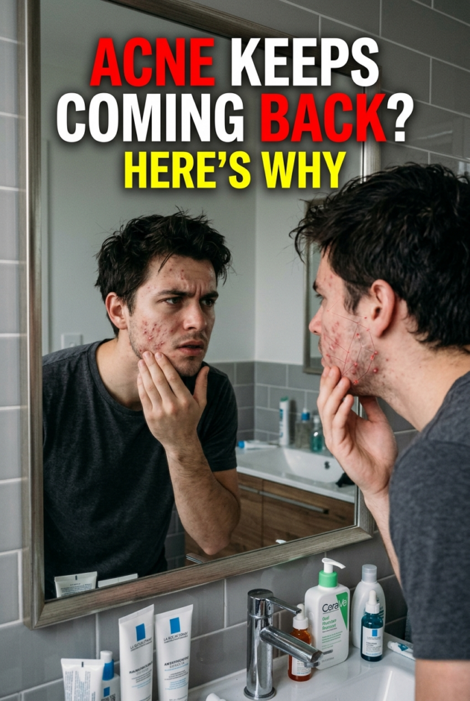 Why Your Acne Keeps Coming Back Even When You Do Everything Right