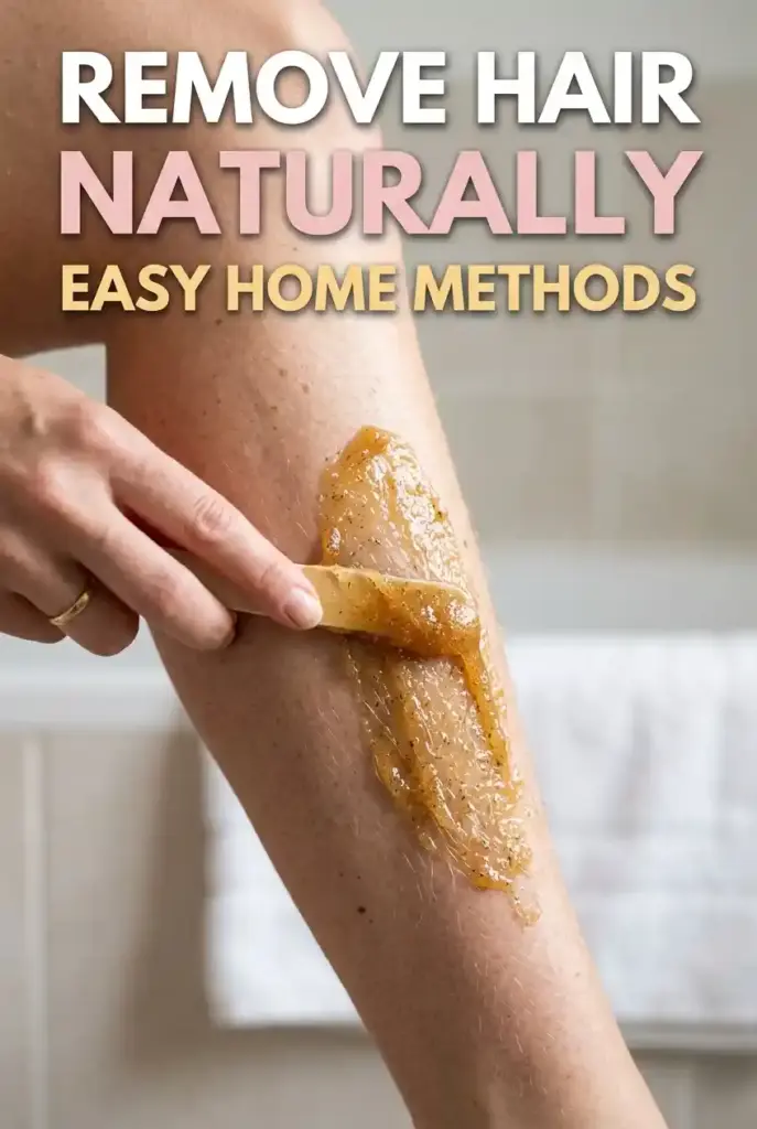 Natural Ways to Remove Unwanted Hair at Home