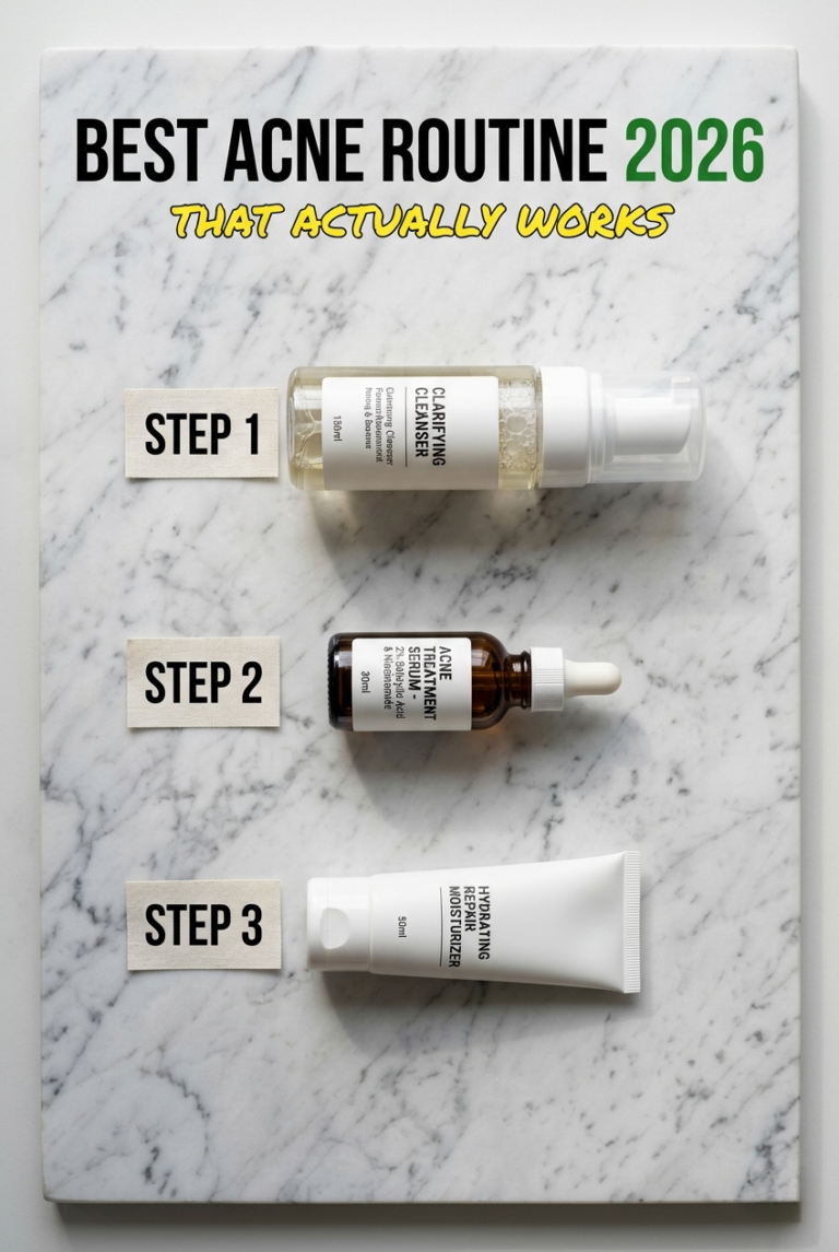 Best Acne Skincare Routine That Actually Works (2026) - Health and Beauties