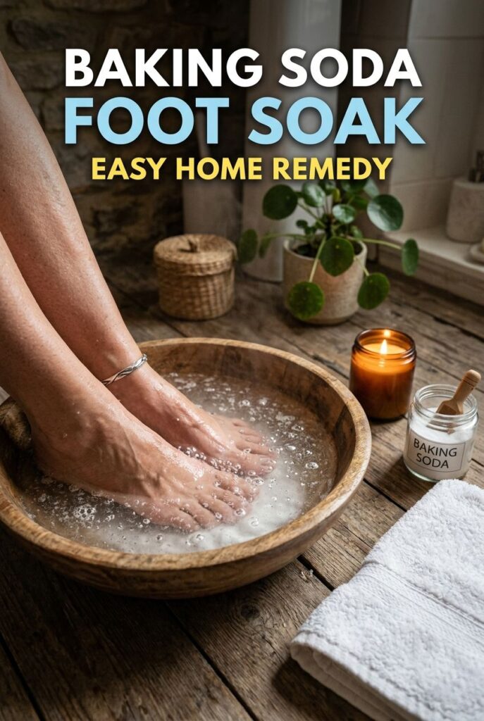 Foot Soak with Baking Soda (Easy Home Remedy That Works)