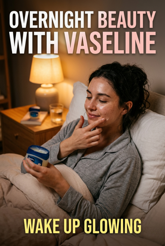 Overnight Beauty Tips Using Vaseline (Wake Up Glowing)