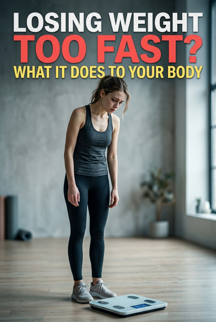 What Losing Weight Too Fast Actually Does to Your Body