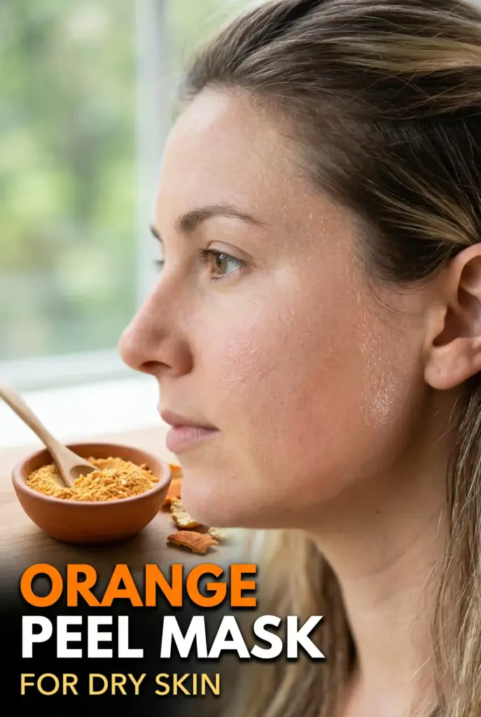 Orange Peel Face Mask for Dry Skin