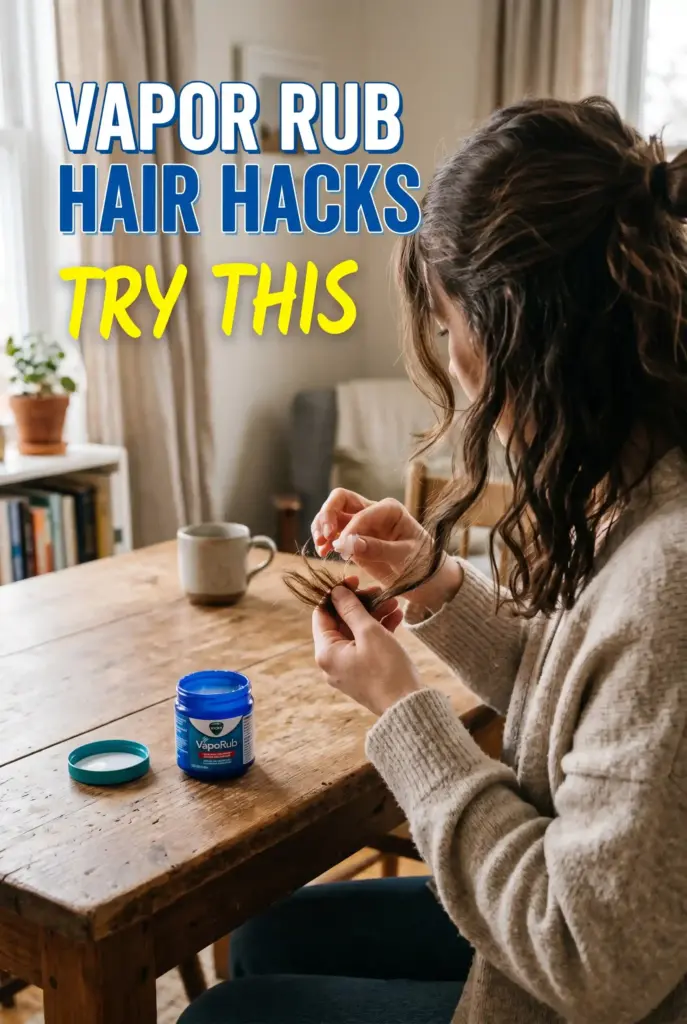 Vicks VapoRub Hair Hacks You Need to Try