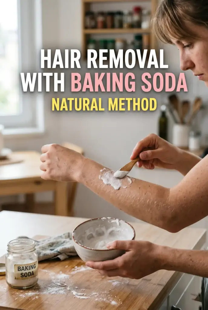 Natural Hair Removal Tips Using Baking Soda