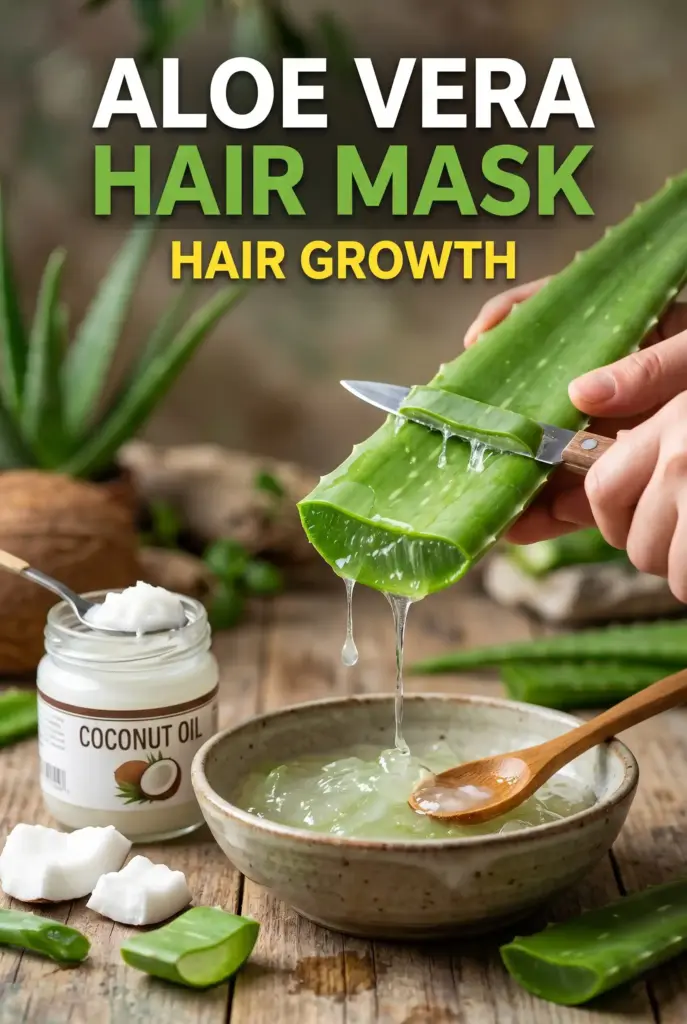 Aloe Vera Hair Mask for Hair Growth