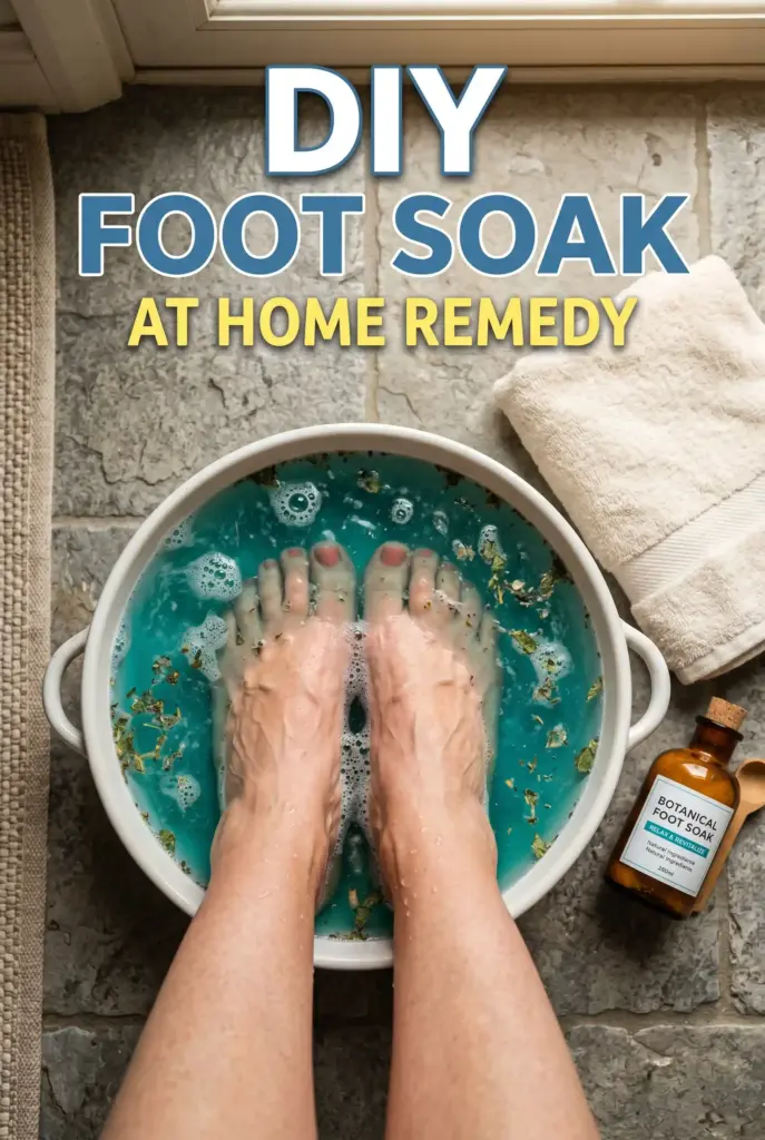 DIY Listerine Foot Soak at Home