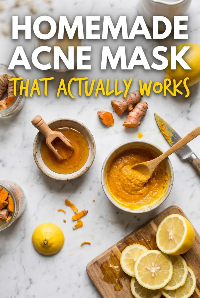 Homemade Face Mask for Acne That Actually Works — Best DIY Recipes