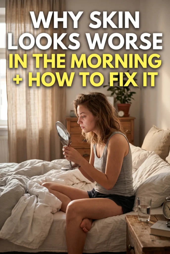 Why Your Skin Looks Worse in the Morning (And How to Fix It)